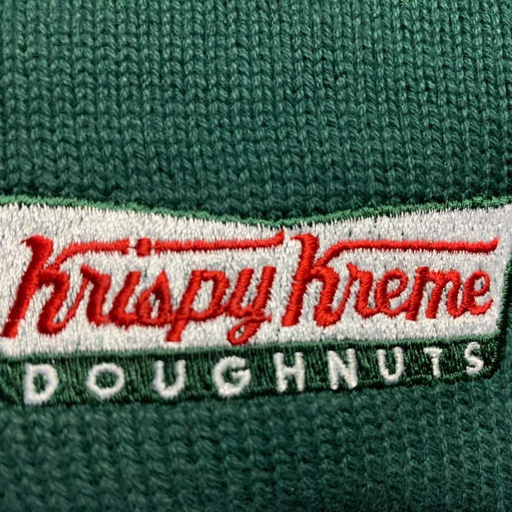Vintage Executive Krispy Kreme Knit sweater.